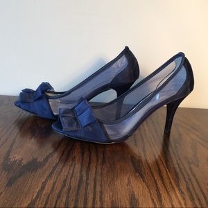 Nina Brand Peep Toe Pumps